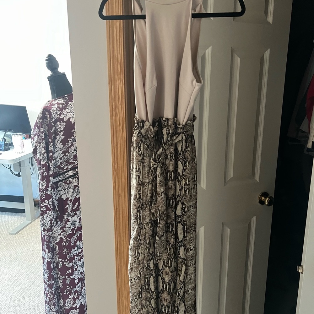 NWT halter jumpsuit